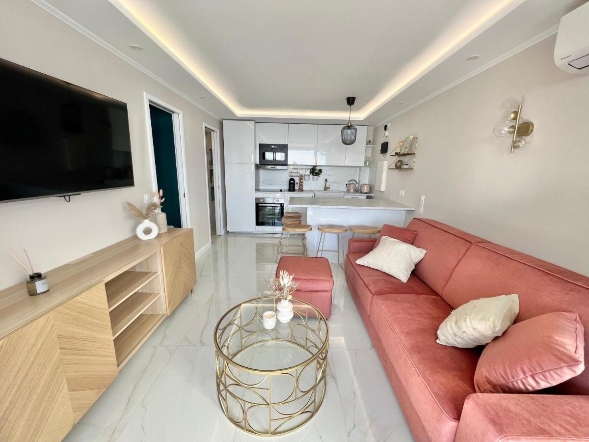 Luxueux Appartement - Vue Mer - Piscine - Free Parking - Monaco Cap-d'Ail Exteriér fotografie