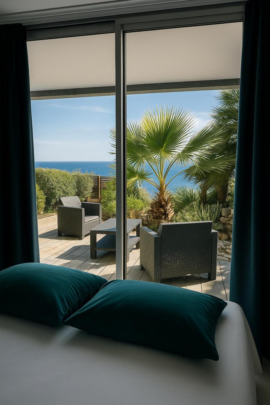 Luxueux Appartement - Vue Mer - Piscine - Free Parking - Monaco Cap-d'Ail Exteriér fotografie