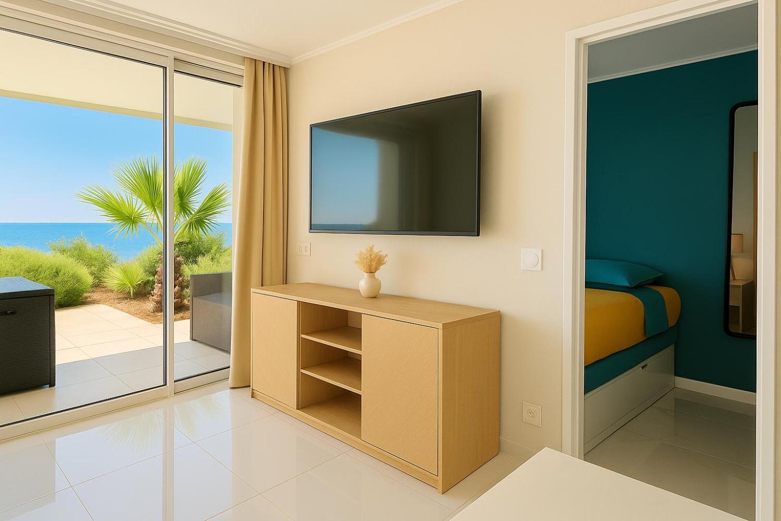Luxueux Appartement - Vue Mer - Piscine - Free Parking - Monaco Cap-d'Ail Exteriér fotografie